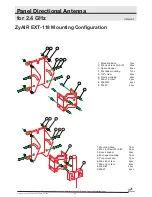 Preview for 1 page of ZyXEL Communications ZYAIR EXT-118 - MOUNTING Mounting Manual