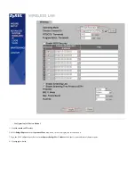 Предварительный просмотр 45 страницы ZyXEL Communications ZyAIR G-5100 Support Notes