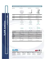 Preview for 4 page of ZyXEL Communications ZYAIR ZYAIR EXT-104 Specification