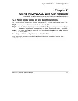 Preview for 141 page of ZyXEL Communications ZyWALL 10/10 User Manual