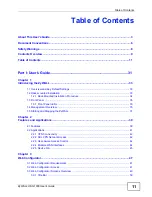 Preview for 11 page of ZyXEL Communications ZyWALL 1050 Manual