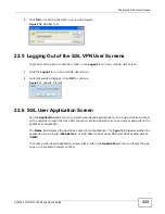 Preview for 333 page of ZyXEL Communications ZyWALL 110 Series User Manual