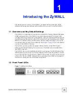 Предварительный просмотр 31 страницы ZyXEL Communications ZyWall USG 50-H Series User Manual