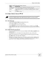 Предварительный просмотр 57 страницы ZyXEL Communications ZyWall USG 50-H Series User Manual