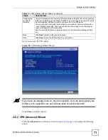 Предварительный просмотр 71 страницы ZyXEL Communications ZyWall USG 50-H Series User Manual