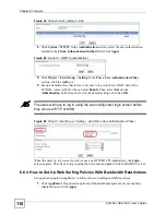 Предварительный просмотр 116 страницы ZyXEL Communications ZyWall USG 50-H Series User Manual