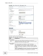 Предварительный просмотр 322 страницы ZyXEL Communications ZyWall USG 50-H Series User Manual