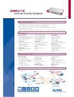 Preview for 1 page of ZyXEL Communications ZyWall Brochure & Specs