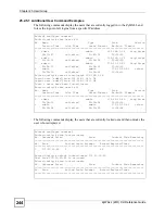 Предварительный просмотр 244 страницы ZyXEL Communications ZyWall Reference Manual