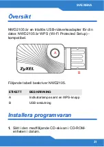 Предварительный просмотр 31 страницы ZyXEL Communications ZyXEL NWD2105 Quick Start Manual