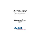 ZyXEL Communications ZyXEL ZyWALL 2WE Compact Manual предпросмотр