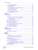 Предварительный просмотр 22 страницы ZyXEL Communications ZyXEL ZyWALL USG-1000 User Manual