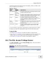 Предварительный просмотр 373 страницы ZyXEL Communications ZyXEL ZyWALL USG-1000 User Manual