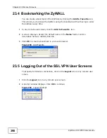 Предварительный просмотр 390 страницы ZyXEL Communications ZyXEL ZyWALL USG-1000 User Manual