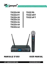 Предварительный просмотр 1 страницы Zzipp TXZZ600 User Manual