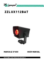 Предварительный просмотр 1 страницы Zzipp ZZLUX112BAT User Manual