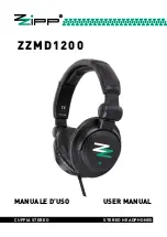 Zzipp ZZMD1200 User Manual preview